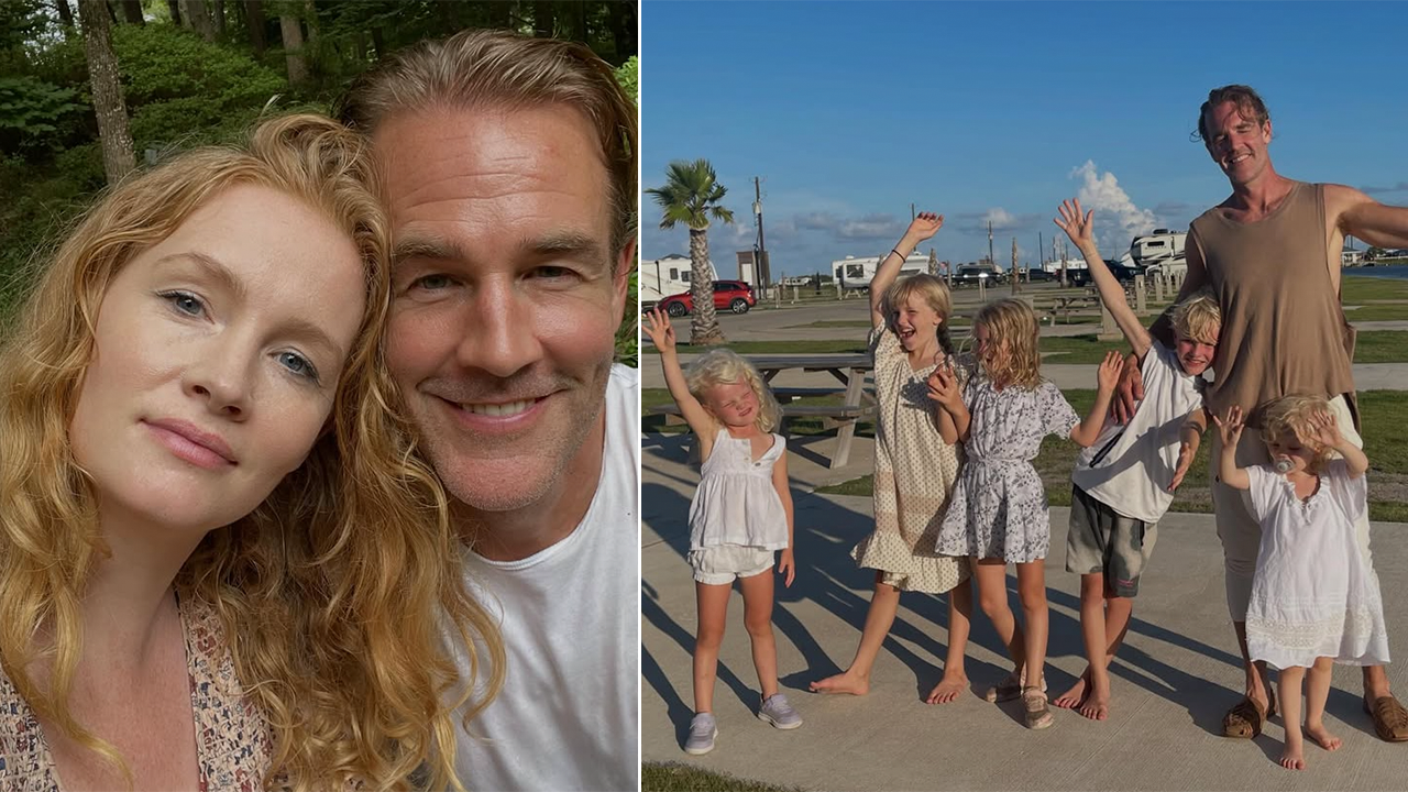 James Van Der Beek's wife honors him on the first Father's Day following his passing.