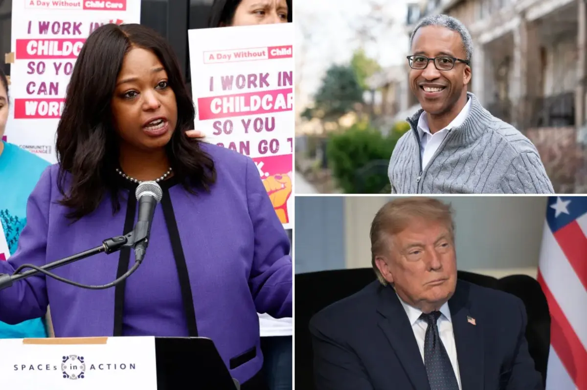 Janeese Lewis George wins Democratic mayoral primary following Trump's takeover warning