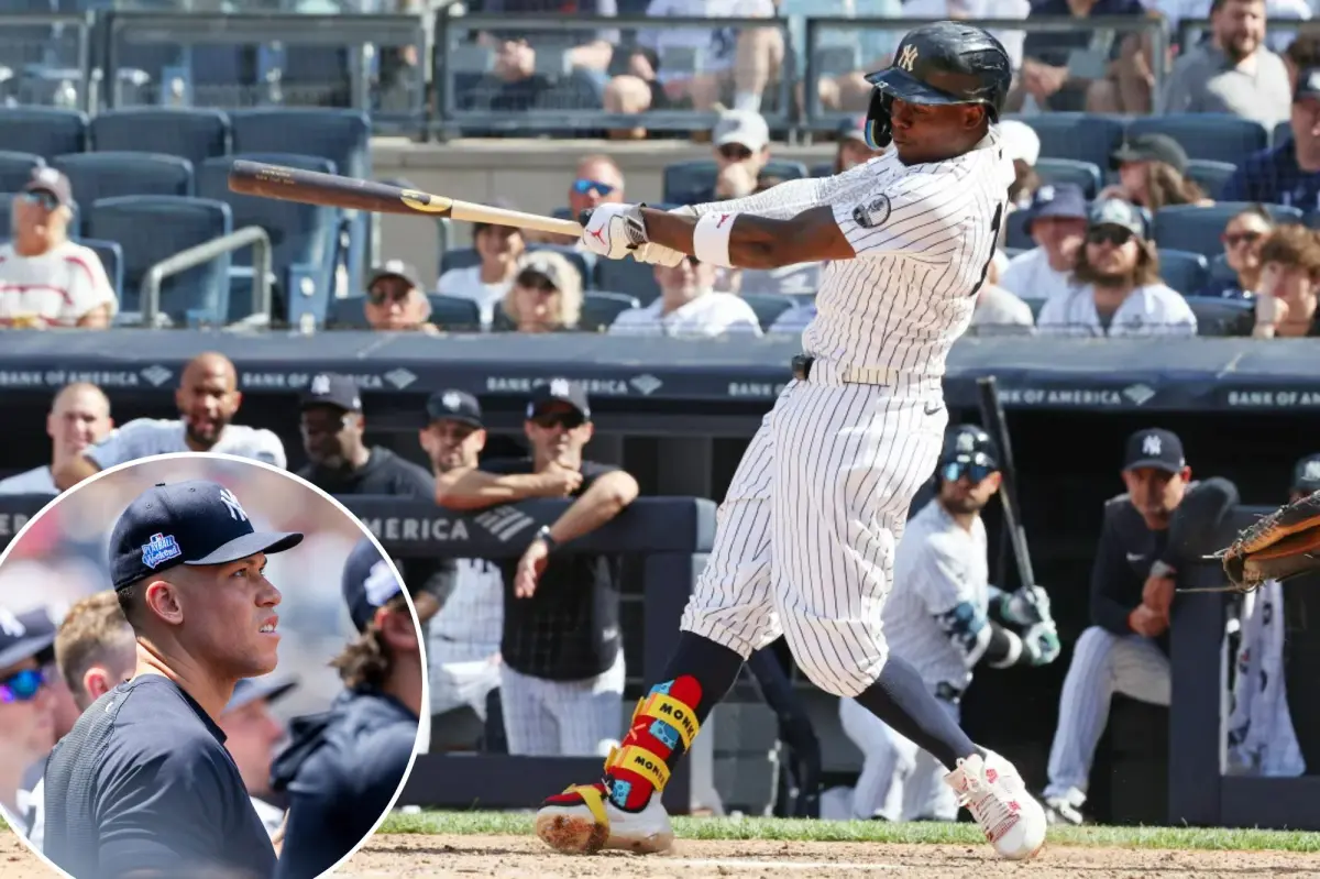 Jazz Chisholm Jr. hits a home run with Aaron Judge's bat in Yankees victory