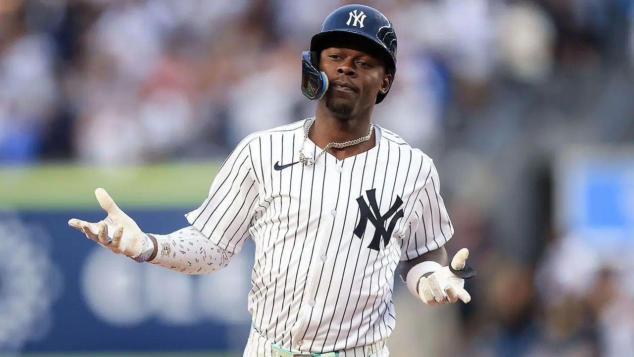Jazz Chisholm plays second base with a Blow Pop in his mouth, a former MLB pitcher is extremely muscular, and Texas MEAT
