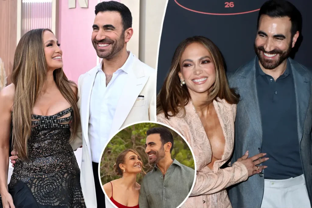 Jennifer Lopez and Brett Goldstein had a hidden romance during the filming of 'Office Romance'