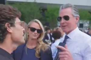 Jennifer Siebel Newsom avoids inquiry about DOJ investigation at Obama gathering