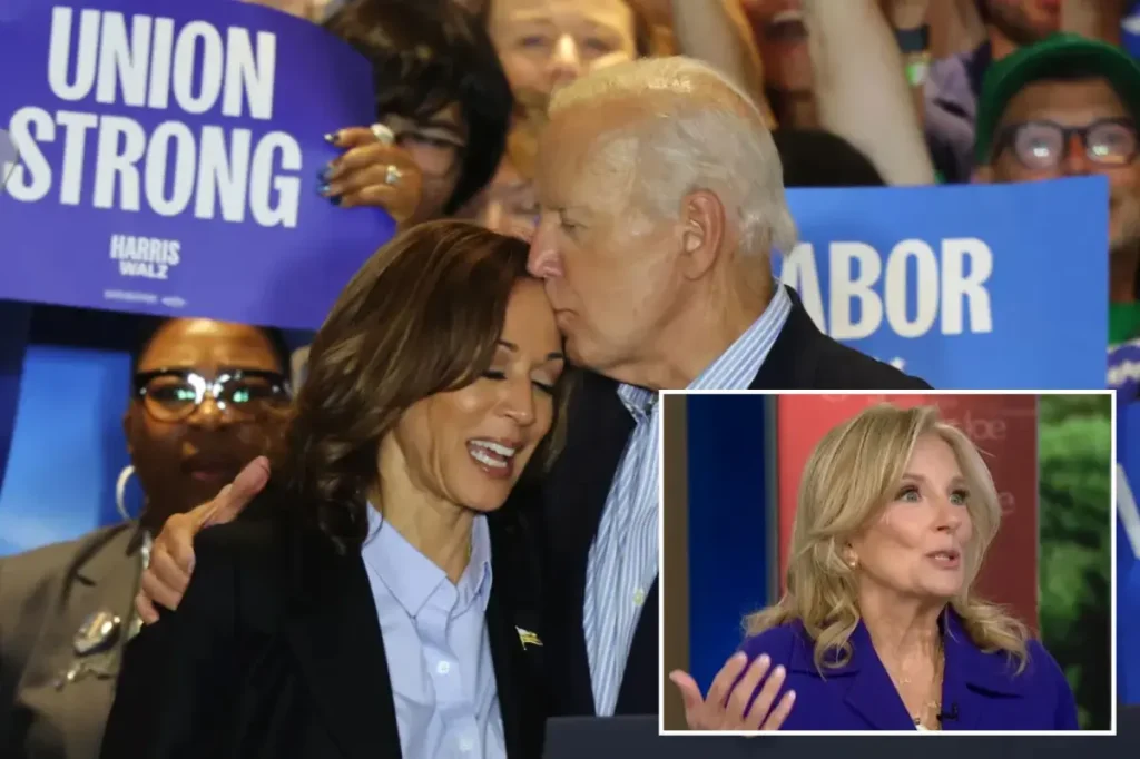 Jill Biden states that White House documents overlooked Joe's cancer.