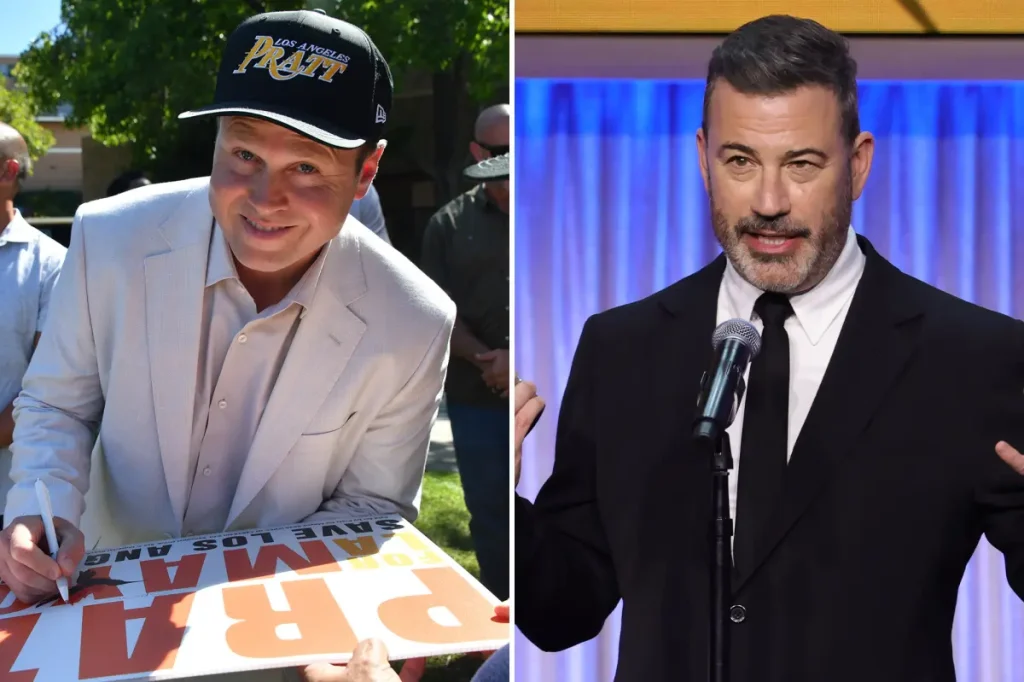Jimmy Kimmel targets Spencer Pratt and voters in Los Angeles
