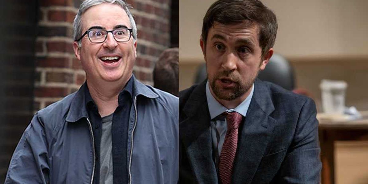 John Oliver accuses Christopher Rufo of being a 'Nazi' amid the conservative revival at a Florida college
