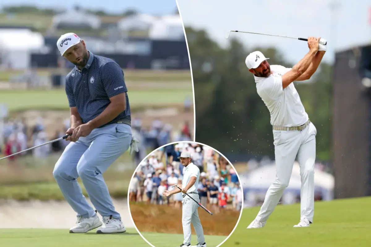 Jon Rahm and Bryson DeChambeau fail to make the cut at the US Open