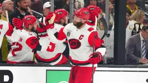 Jordan Staal nets two goals as Hurricanes defeat Golden Knights in Game 4