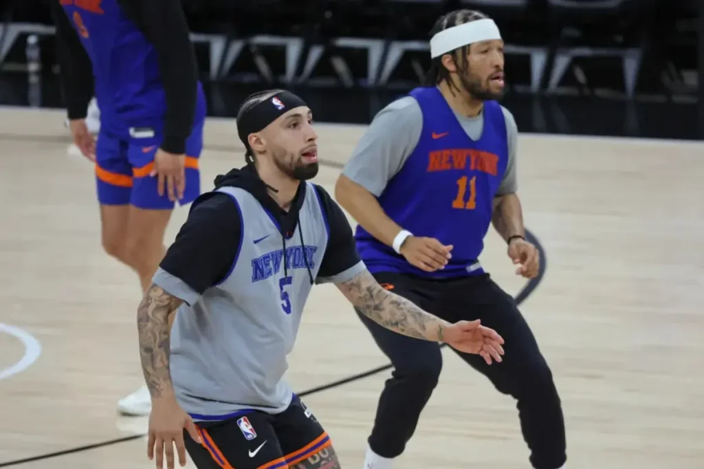 Jose Alvarado of the Knicks is fulfilling the dreams of every child from New York City.