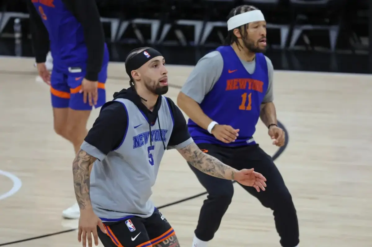 Jose Alvarado of the Knicks is fulfilling the dreams of every child from New York City.