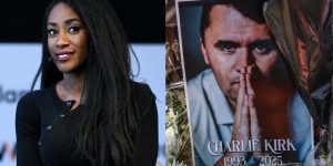 Journalist claims she was let go for criticizing white men in a post about Charlie Kirk — and she is taking legal action.