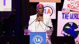 Joy Reid promises to withhold her vote from Democrats who refuse to sever ties with Israel.