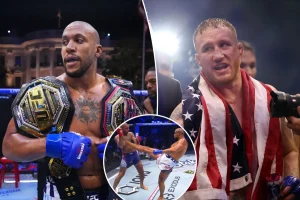 Justin Gaethje and Ciryl Gane claim titles at UFC Freedom 250