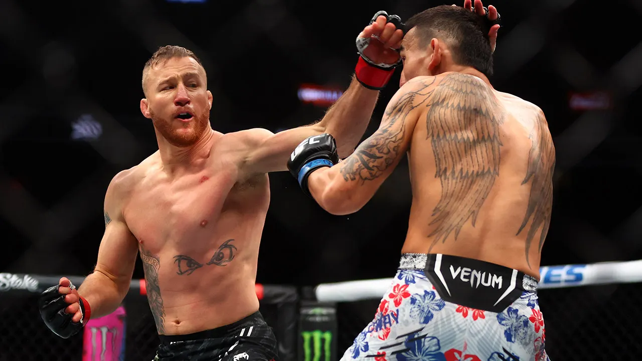 Justin Gaethje focuses on Ilia Topuria's divorce, sparking conflict ahead of the White House matchup