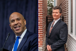 Justin Murphy will compete against Booker in the New Jersey Senate race.