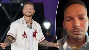 Kane Brown receives 23 stitches after being struck in the head by a golf ball