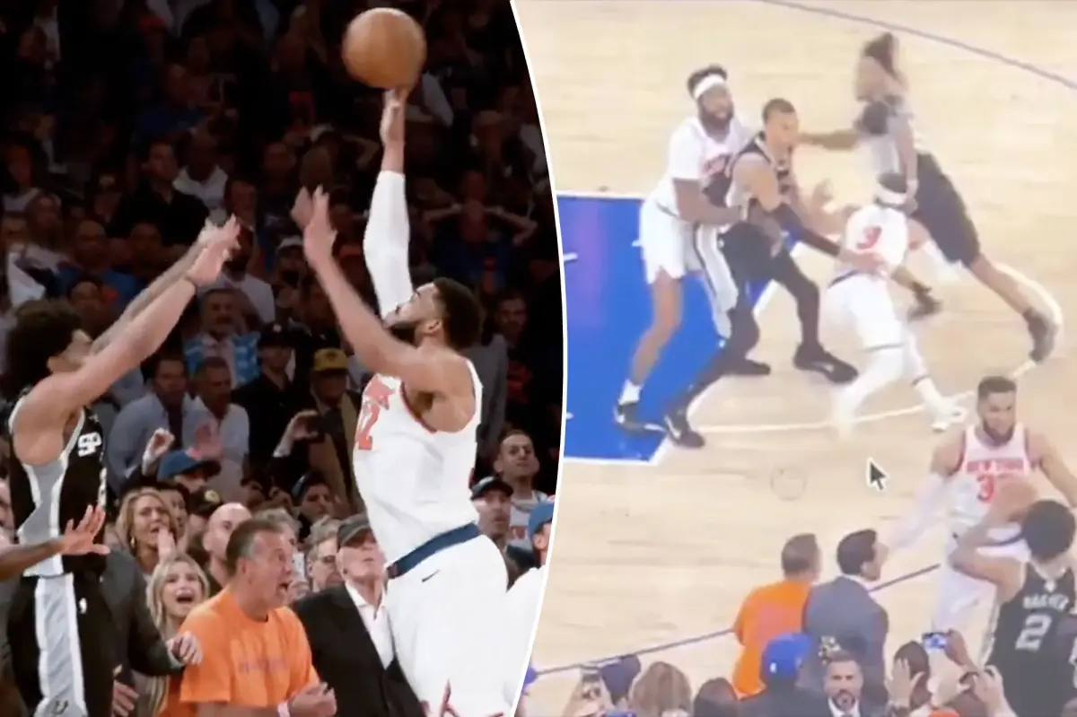 Karl-Anthony Towns subtly secured the Knicks' victory on the last play following a remarkable comeback in Game 4.