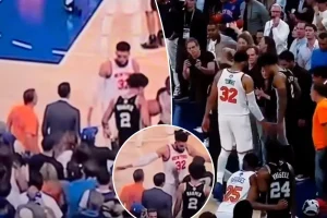 Karl-Anthony Towns video examined as Knicks fans surround Dylan Harper during key final play