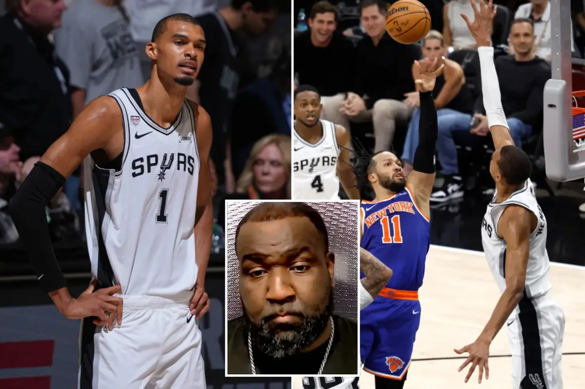 Kendrick Perkins criticizes Victor Wembanyama for his 'soft' performance in the NBA Finals