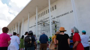 Kennedy Center board requests appeals court to prevent Trump’s name from being taken down