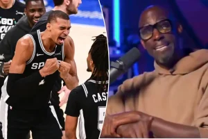 Kevin Garnett criticizes Wemby for being 'too emotional' after reaching the NBA Finals