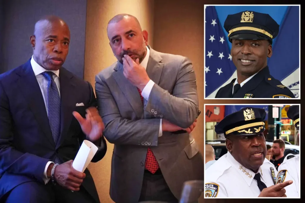 Key adviser to Eric Adams, Frank Carone, arrested as former NYPD officials face sweeping corruption investigations.