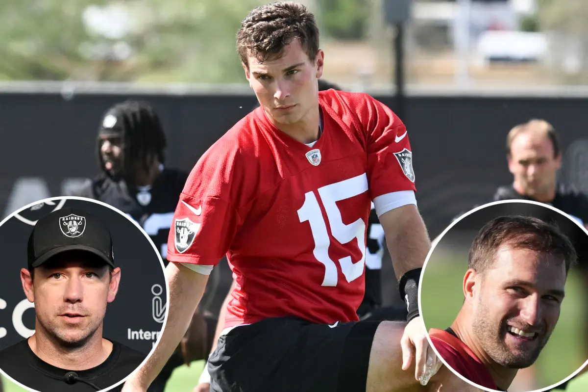 Klint Kubiak and the Las Vegas Raiders impressed by Fernando Mendoza