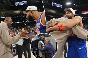 Knicks' NBA championship finally gave Patrick Ewing a moment to breathe.
