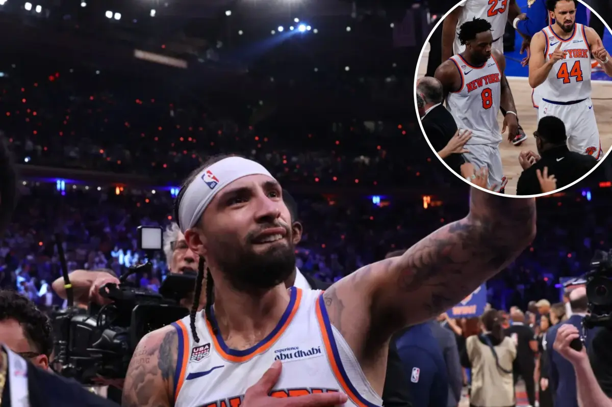 Knicks attempt to express their feelings about the 'wild' comeback