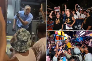 Knicks' historic NBA championship has New Yorkers celebrating in the streets: 'Bringing the world together'