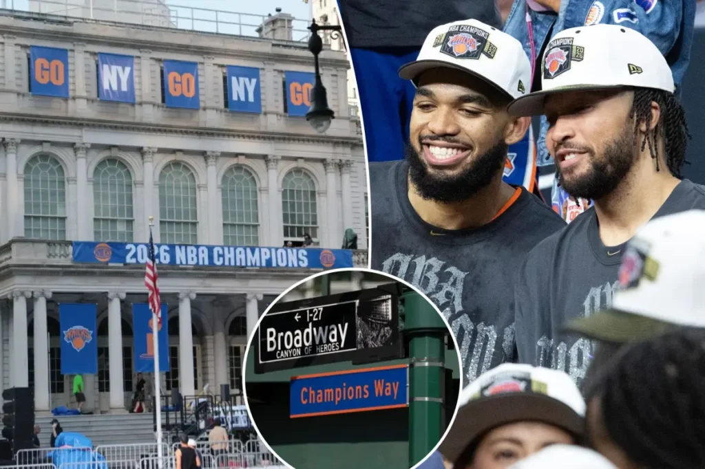 Knicks' inaugural ticker-tape parade is set to be a memorable day.