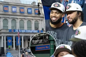 Knicks' inaugural ticker-tape parade is set to be a memorable day.