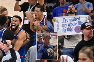 Knicks supporter endured 12-hour flight delays and wild Spurs fans, but it was all worth it to witness New York clinch the title.
