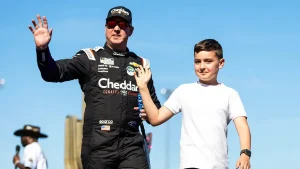 Kyle Busch's son experiences deep sorrow in touching comeback to racing following his father's unexpected passing.
