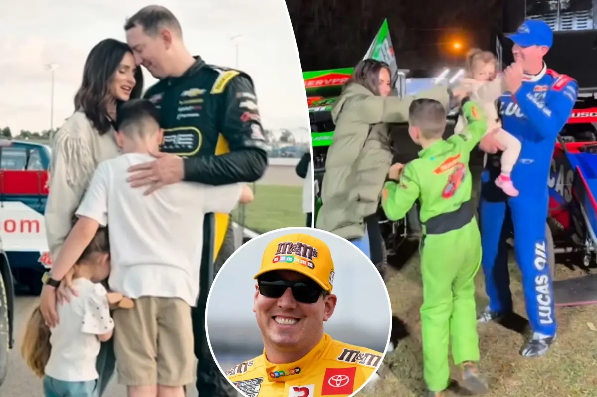 Kyle Busch's wife shares an emotional Father's Day message