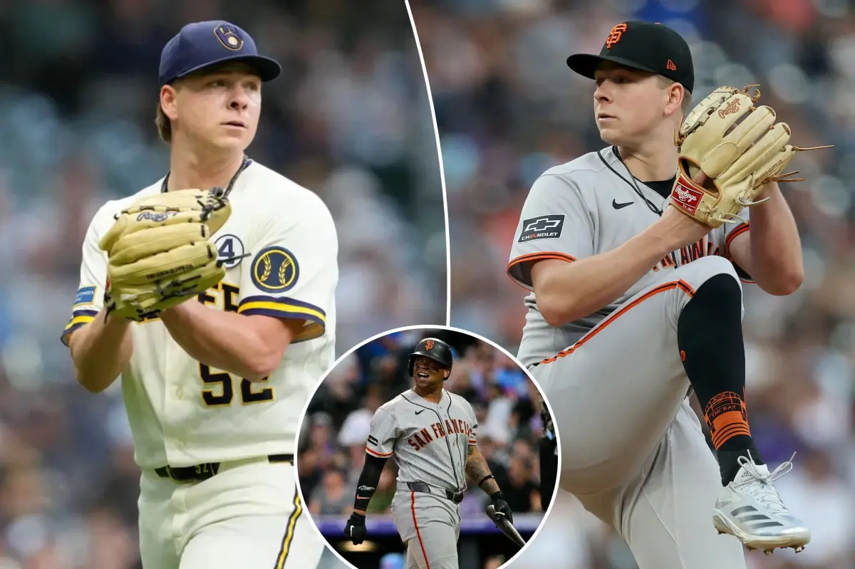 Kyle Harrison guides Brewers to an 8-3 victory against the Giants