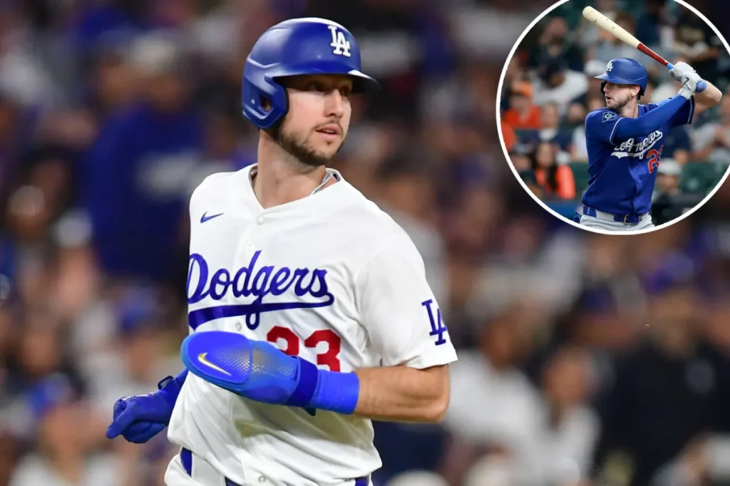 Kyle Tucker of the Dodgers is still working to break out of his hitting struggles.