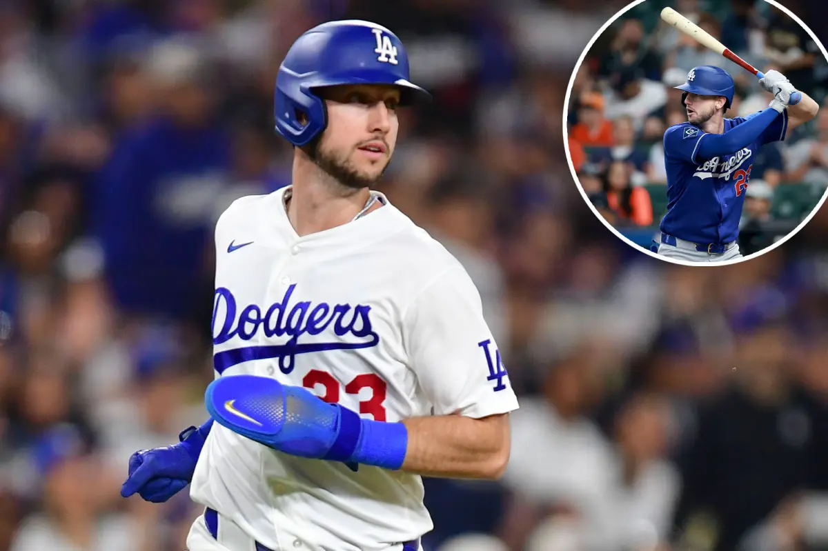 Kyle Tucker of the Dodgers is still working to break out of his hitting struggles.