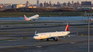 LaGuardia Airport shuts down runway due to 2-inch dip in the pavement.