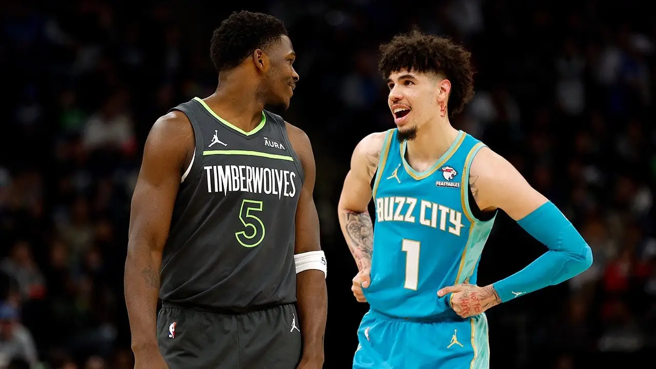 LaMelo Ball moves to the Timberwolves to join Anthony Edwards, according to reports.