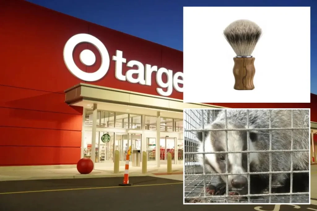 Large stores halt the sale of brushes made from badger hair