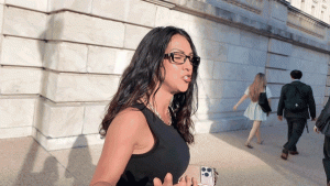 Lauren Boebert confronts reporter about Thomas Massie affair claims