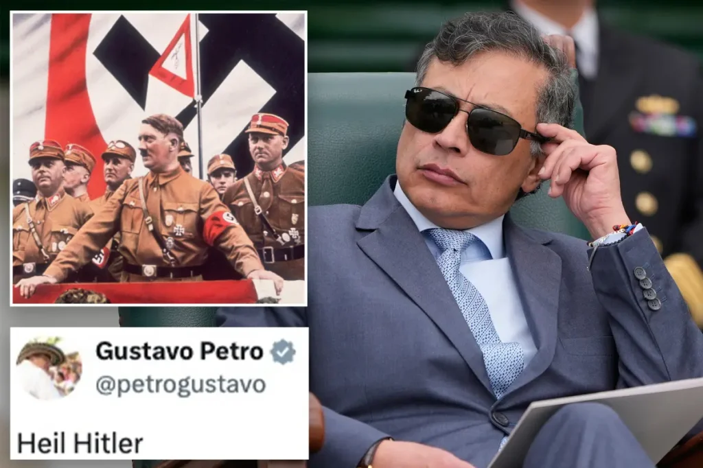 Lawmakers criticize Colombian President Gustavo Petro's ‘Heil Hitler’ tweet