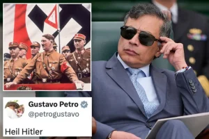 Lawmakers criticize Colombian President Gustavo Petro's ‘Heil Hitler’ tweet