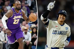 LeBron James and Shohei Ohtani among the five athletes with the highest earnings