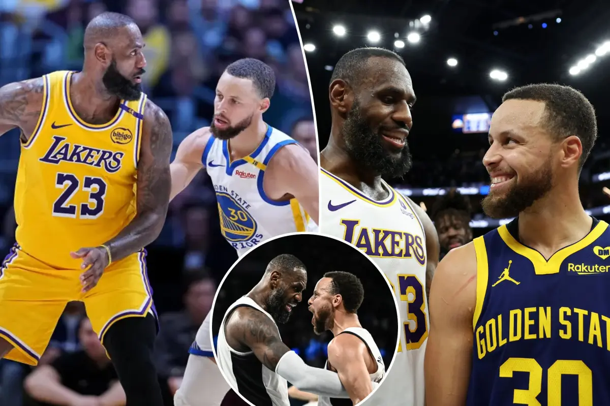 LeBron James believes the Warriors are the ideal situation for Steph Curry.