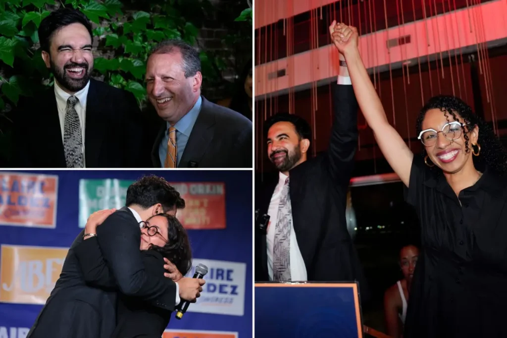 Leftist candidates supported by Mamdani win NYC congressional primaries