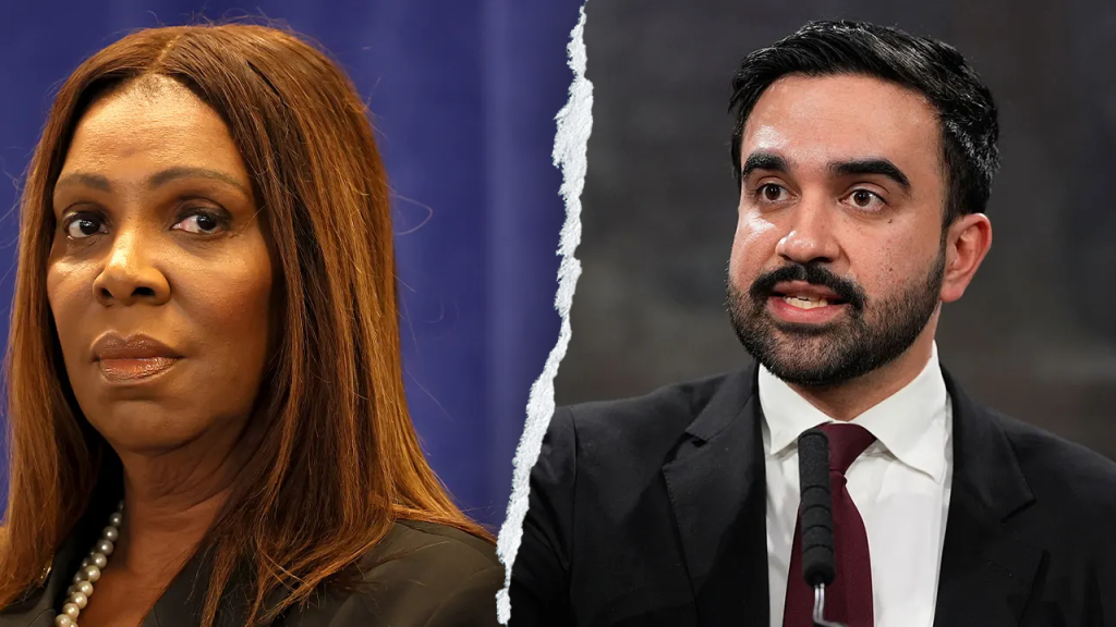 Letitia James criticizes Mayor Mamdani following the surge of socialists in NY primaries.