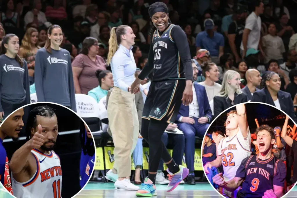 Liberty experiences a bond with Knicks during their pursuit of the championship