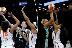 Liberty's eight-game winning streak concludes with a defeat to the Mystics