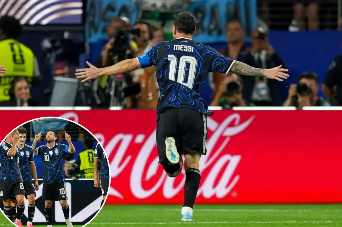 Lionel Messi adds to his legacy with a goal in his seventh consecutive World Cup match